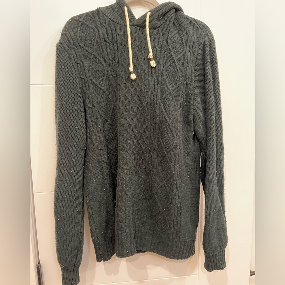 H&M Cable-knit Hoodie